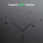 Gooseneck XLR Microphone for DJs and Audio Mixing