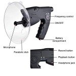 Parabolic Microphone for Long-Range Listening 300 FT