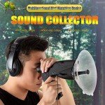 Parabolic Microphone Monocular for Long Range Listening