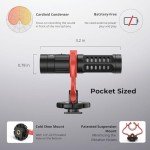 SMALLRIG Shotgun Mic for DSLR and Smartphone