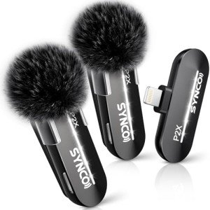 SYNCO Wireless Lavalier Microphone for iPhone