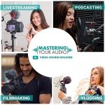 Movo VXR10 Universal Shotgun Microphone for Cameras