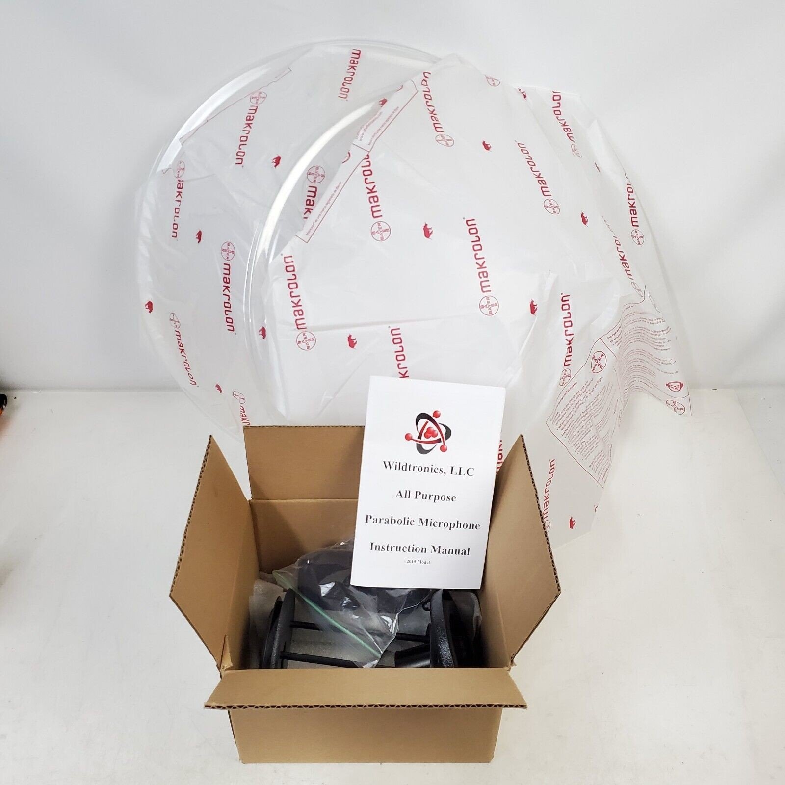 Wildtronics All-Purpose Parabolic Microphone Kit