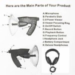 Parabolic Microphone for Long-Distance Listening and Birding