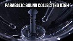 Uzi Parabolic Microphone for Bird Listening