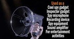 Uzi Parabolic Microphone for Bird Listening