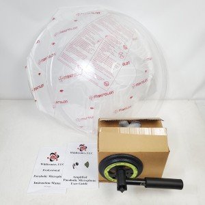 Wildtronics Pro-Mono Amplified Parabolic Microphone