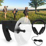 Parabolic Microphone for Bird Listening Up to 300ft
