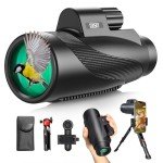 High-Powered 15x52 Monocular with Tripod