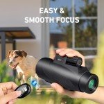High-Powered 15x52 Monocular with Tripod