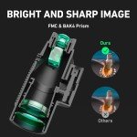 High-Powered 15x52 Monocular with Tripod