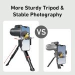 High-Powered 15x52 Monocular with Tripod