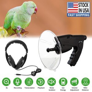 100M Parabolic Microphone for Sound Amplification