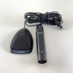 Shure MX391 Omnidirectional Mic with XLR Adapter