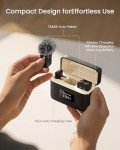 Wireless Mini Microphone with Noise Cancellation for Mobile