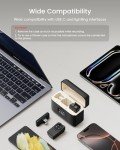 Wireless Mini Microphone with Noise Cancellation for Mobile