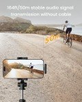 Wireless Mini Microphone with Noise Cancellation for Mobile
