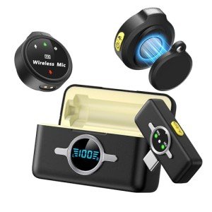 Wireless Lavalier Microphone for iPhone and Android