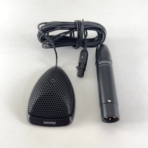Shure MX391 Omnidirectional Microphone with XLR Adapter