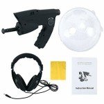 300FT Parabolic Listening Device Microphone Amplifier