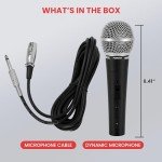 Pyle Dynamic Vocal Microphone with XLR Cable