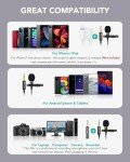 Omnidirectional Lavalier Microphone for iPhone & Android