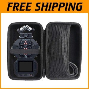 Shockproof Hard Case for Zoom H8 Recorder
