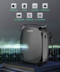 SHIDU Portable Voice Amplifier Microphone Headset