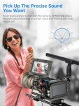 SYNCO D2 Hypercardioid Shotgun Microphone for Recording