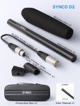 SYNCO D2 Hypercardioid Shotgun Microphone for Recording