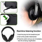 BJYX Bionic Ear Parabolic Microphone for Long Distance Listening
