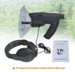 Podoy Long Range Parabolic Microphone for Birdwatching