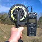 Mono Parabolic Microphone with Polycarbonate Dish