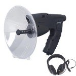 8X Magnification Parabolic Microphone for Bird Listening