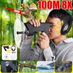 300FT Parabolic Microphone Amplifier for Sound Listening