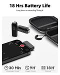 Rythflo Wireless Lavalier Mic for iPhone 14/13/12