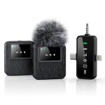 BAILIXIN Wireless Mini Microphone for iPhone & Android