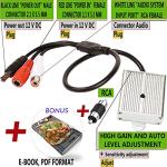 Outdoor Parabolic Microphone for CCTV Surveillance