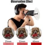 CGZWFERA Parabolic Microphone for Bird and Animal Listening