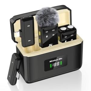 Compact Wireless Microphone for iPhone and Android