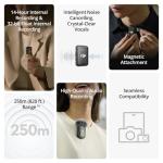 DJI Mic 2 Wireless Microphone with Noise Cancelling
