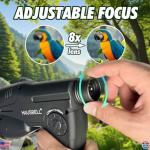 HAUSBELL Parabolic Listening Device with Headphones