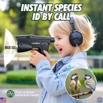 HAUSBELL Parabolic Listening Device with Headphones