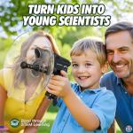 HAUSBELL Parabolic Listening Device with Headphones