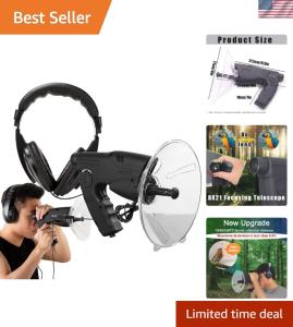 Bionic Ear Parabolic Microphone: Crisp Sound, Compact Design
