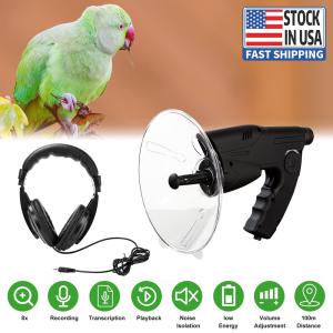 100M Parabolic Microphone with 8X Sound Amplification