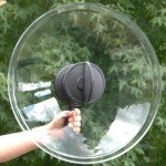 Mono Stereo Parabolic Microphone for Clear Sound