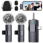Versatile 3-in-1 Wireless Microphone for Recording