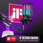 FIFINE USB Gaming Microphone Kit with RGB