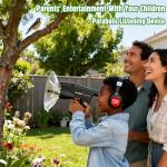 HAUSBELL Parabolic Microphone with Headphones Included